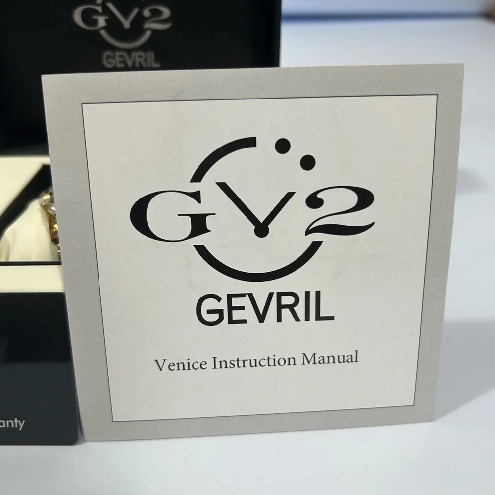 NEW Gevril Verona Diamond Bracelet Watch, 37mm - 0.05 ctw.